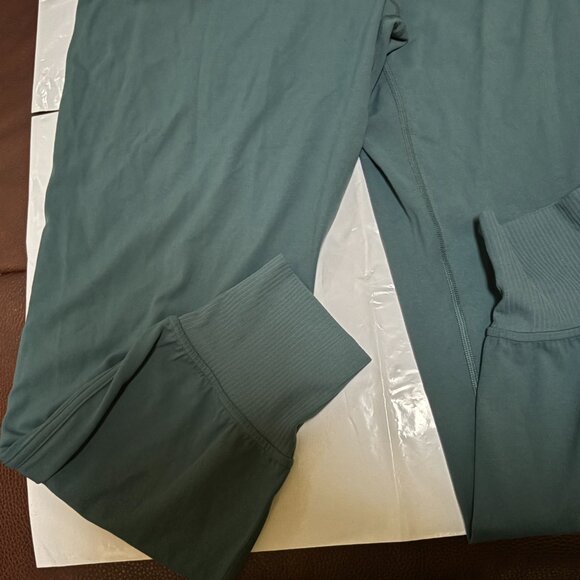 Lululemon Align Sz 12 Super-High-Rise Ribbed-Waist Jogger Green - Picture 6 of 11